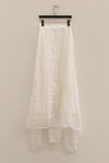 marc le bihan layered skirt 2511-E21 WHITE